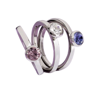 Anello Brosway Donna Tring Segno Zodiacale in Acciaio